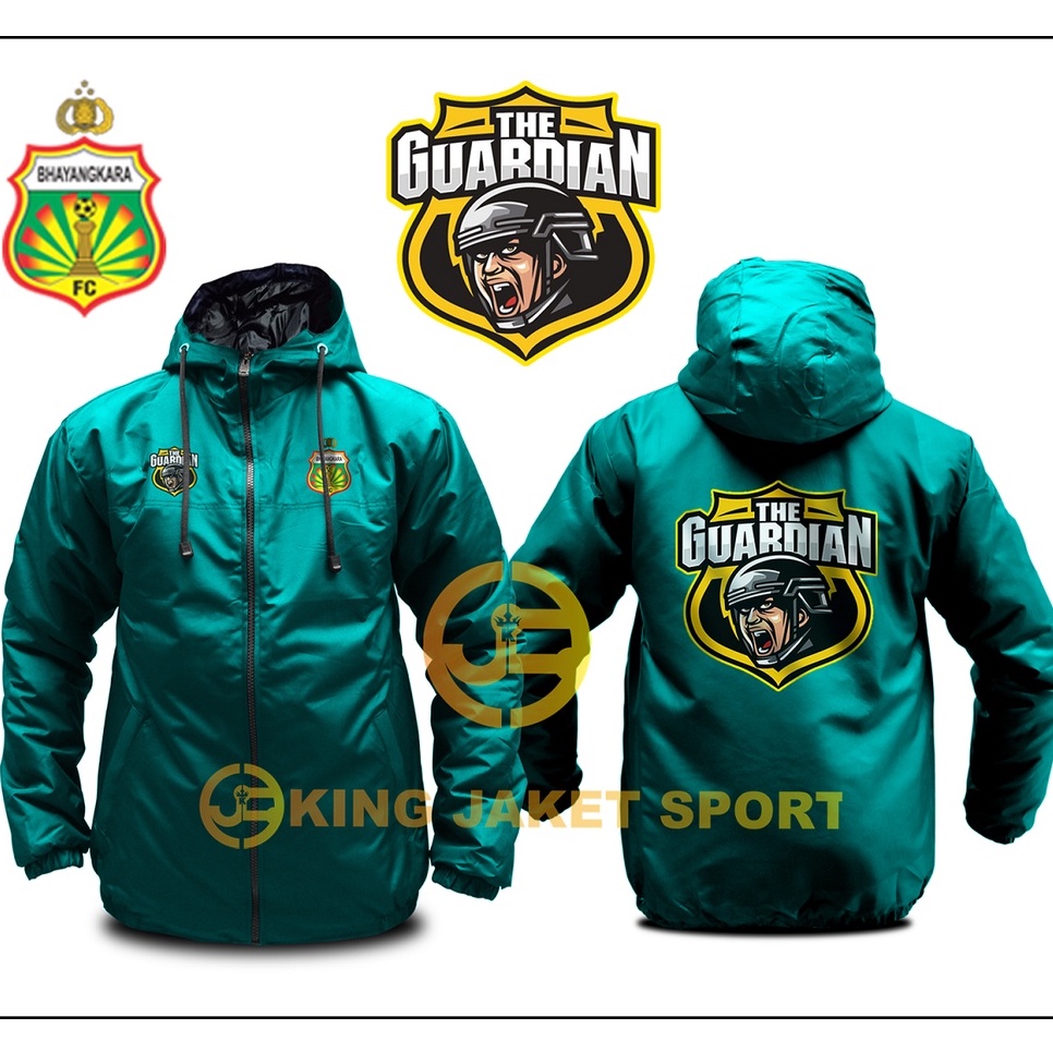 KING - Jaket Bhayangkara The Guardian New 2022 Jaket Parasut Tebal Tahan Air Tahan Angin