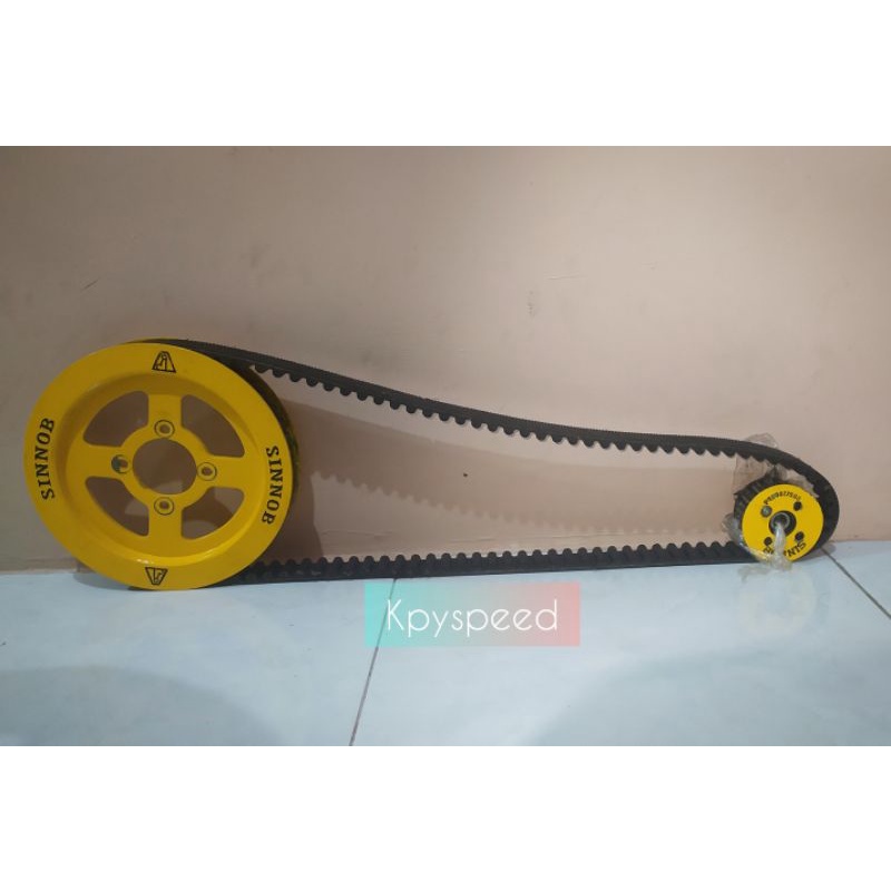 gear sinnob v belt satria Fu