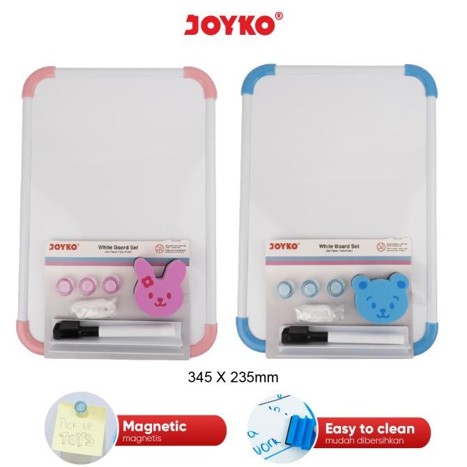 

Papan Tulis Putih Set Whiteboard Set Joyko WBS-160CO