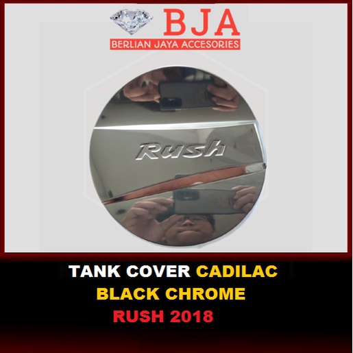 TANK COVER RUSH 2018 CADILAC BLACK CHROME