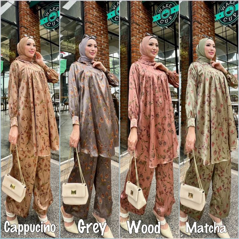 QIANA 2 by Ori GLAMZ GLZ tunik + celana