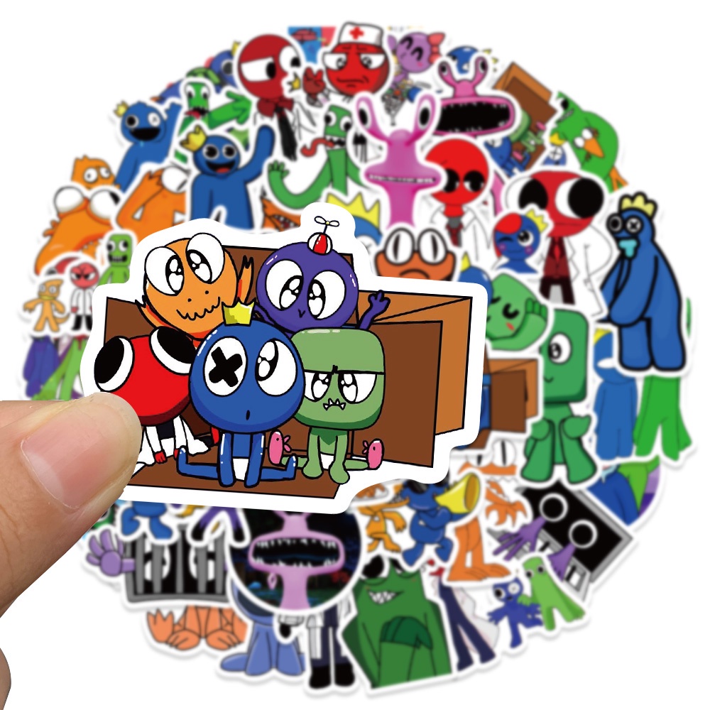 

Stiker Game Rainbow Friends Roblox isi 25 pcs