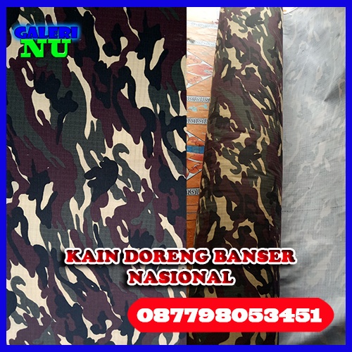 KAIN LORENG BANSER NASIONAL 50 CM BAHAN RIPSTOP