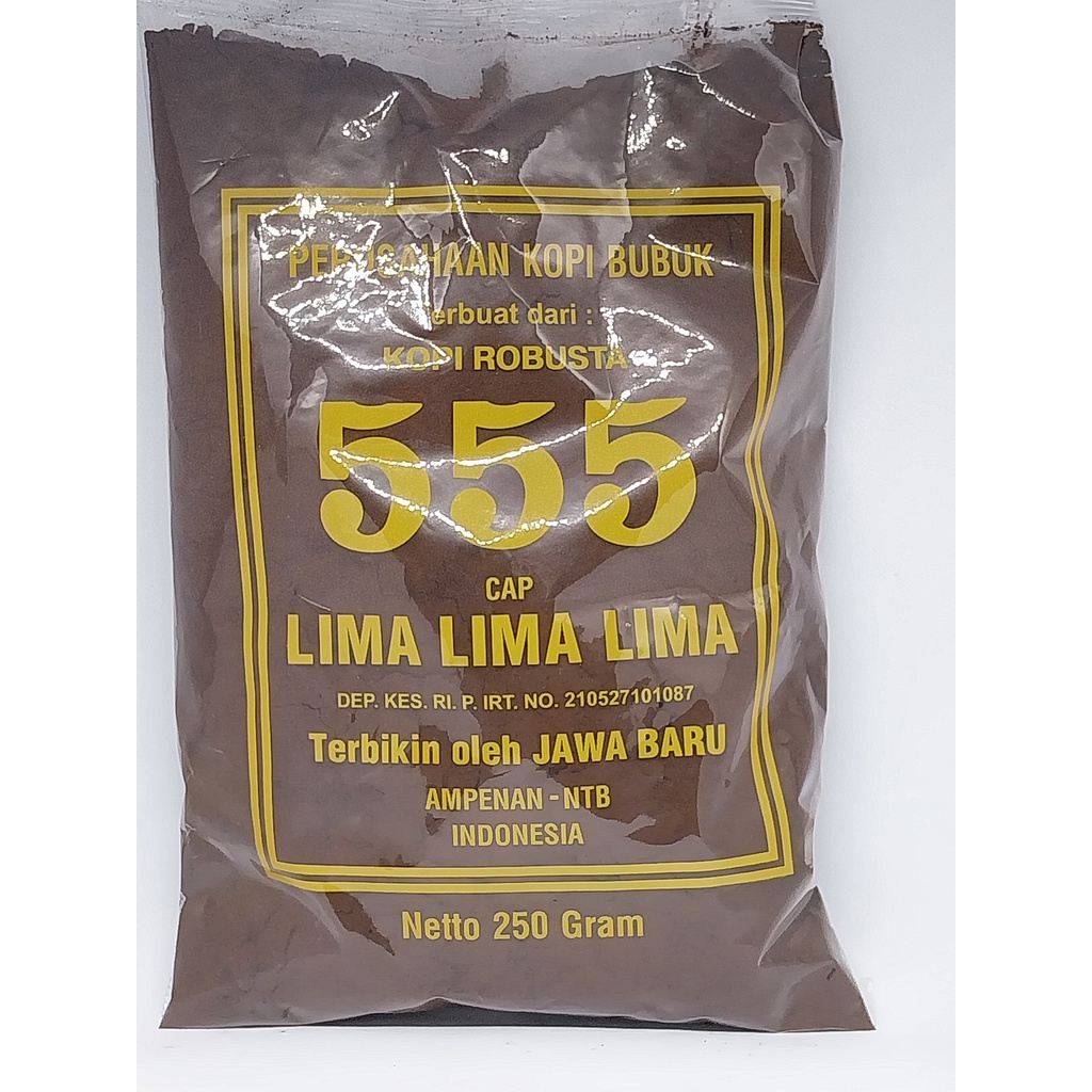 

Kopi Bubuk Cap 555 250 gram