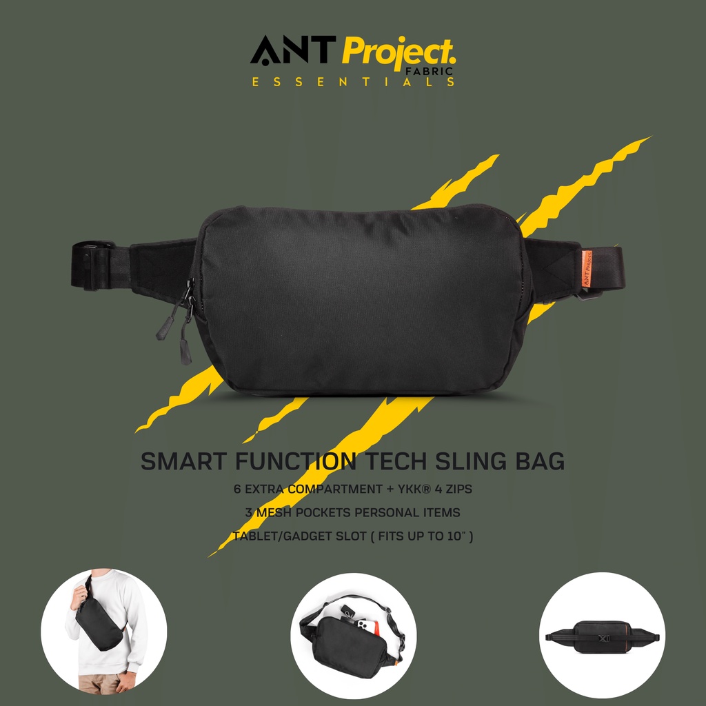 ANT PROJECT - Waistbag Pria POLARIS Buckle X Limited Edition