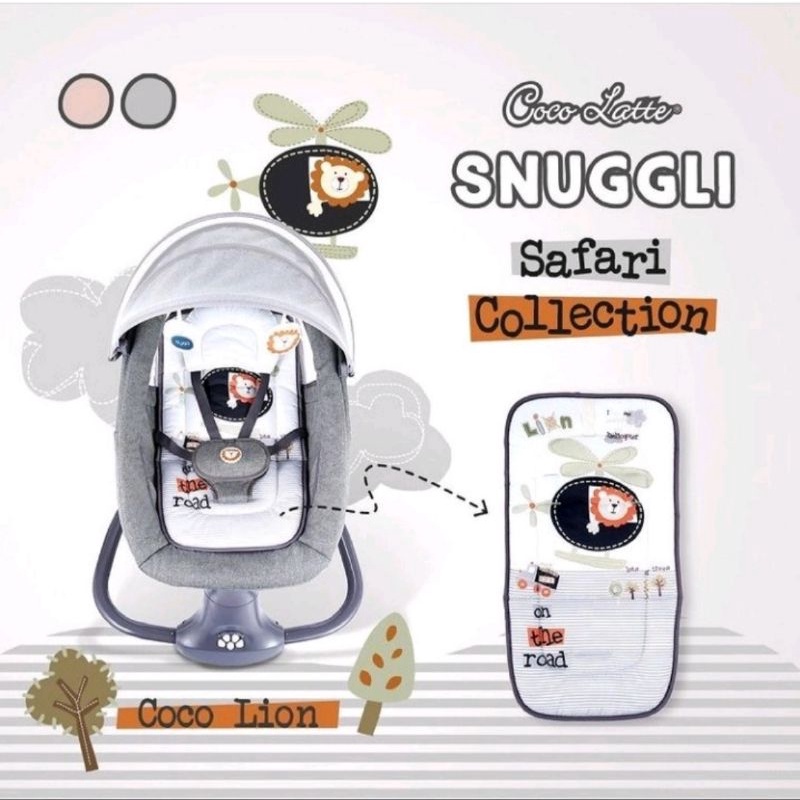 Coco Latte Snuggli Baby Bouncer Electric