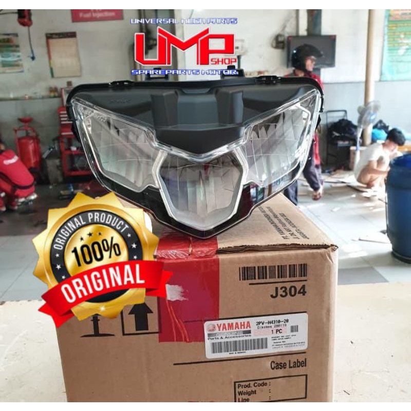 HEADLAMP DEPAN MX KING 150 NEW REFLEKTOR DEPAN MX KING LAMPU DEPAN MX KING ASSY ORIGINAL