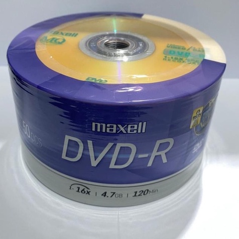 DVD R MAXELL 50PCS