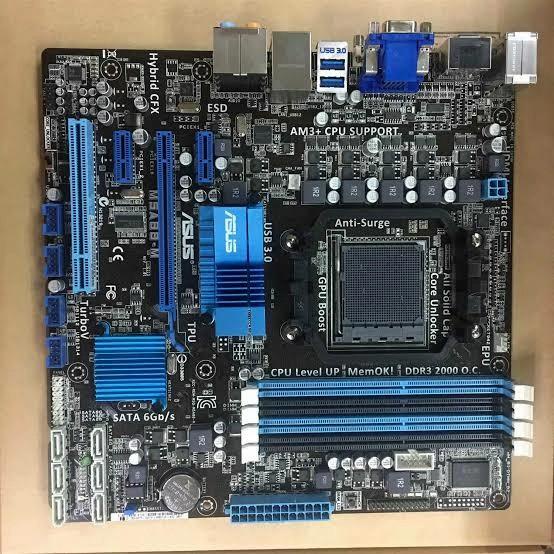MOTHERBOARD ASUS AM3+ M5A88-M 1 PCIE / MOBO AMD AM3 4 SLOT RAM DDR3