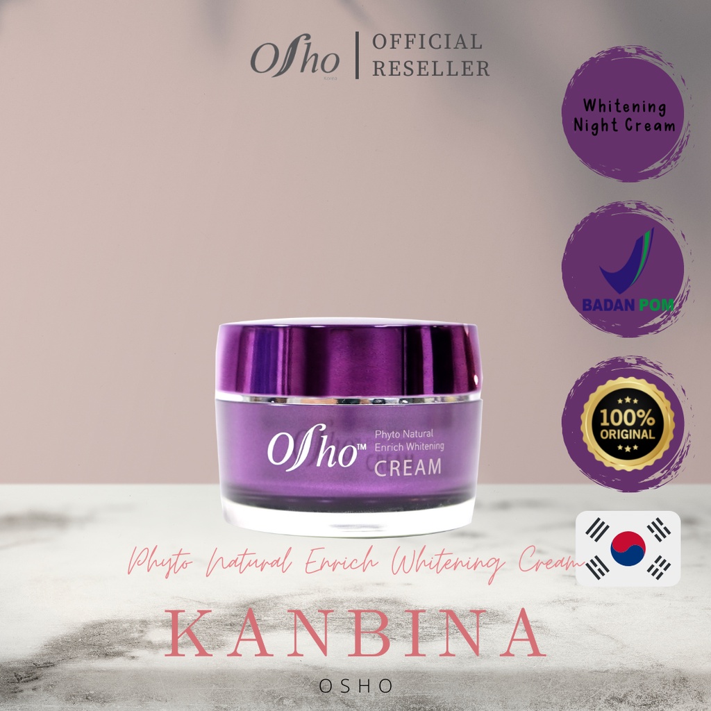 Osho Phyto Natural Enrich Whitening Cream (Night Cream) 45ml