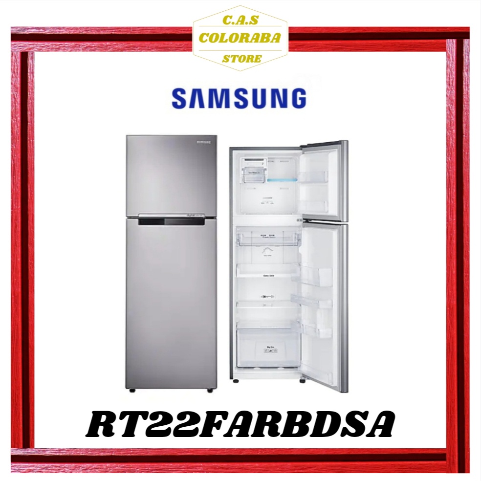 KULKAS SAMSUNG RT22FARBDSA KULKAS 2 PINTU RT22FARB RT22FA RT22 FARBDSA