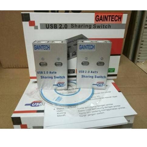 Murah Banget--Gaintech Auto Switch Printer USB 2-Port