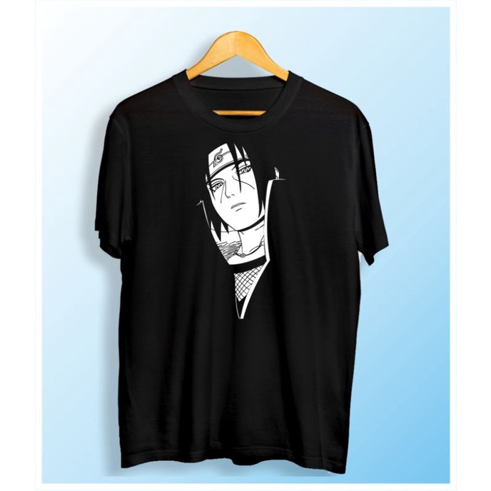 Kaos Anime Itachi / Kaos Sablon Anime / Kaos Sablon Custom