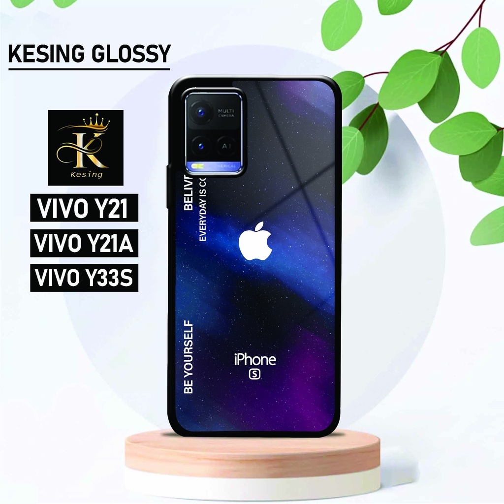 Case Vivo Y21 / Y21S / Y21A / Y33S - Casing Vivo Y21 - Softcase Glossy Vivo - Case Vivo Y21S - Silik