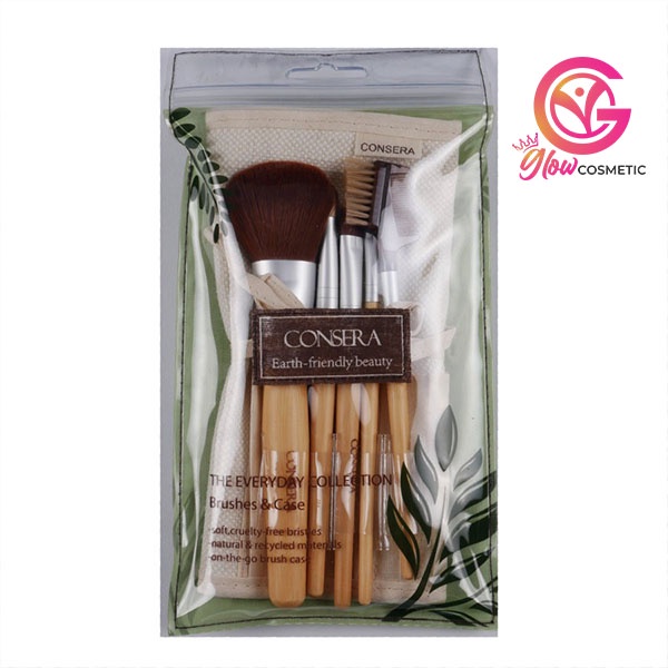 CONSERA KUAS SET BAMBU - EARTH-FRIENDLY BEAUTY / N019040