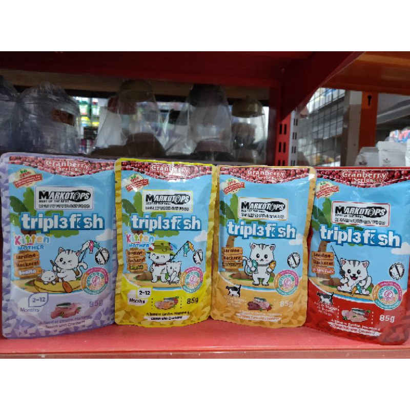 Markotop pouch Triplefish