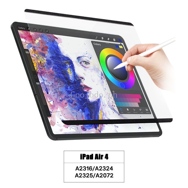 Pelindung Layar Magnetik Bahan PET Untuk iPad Pro 11 2021 12.9 Air 4 10.9 10.2 10.5