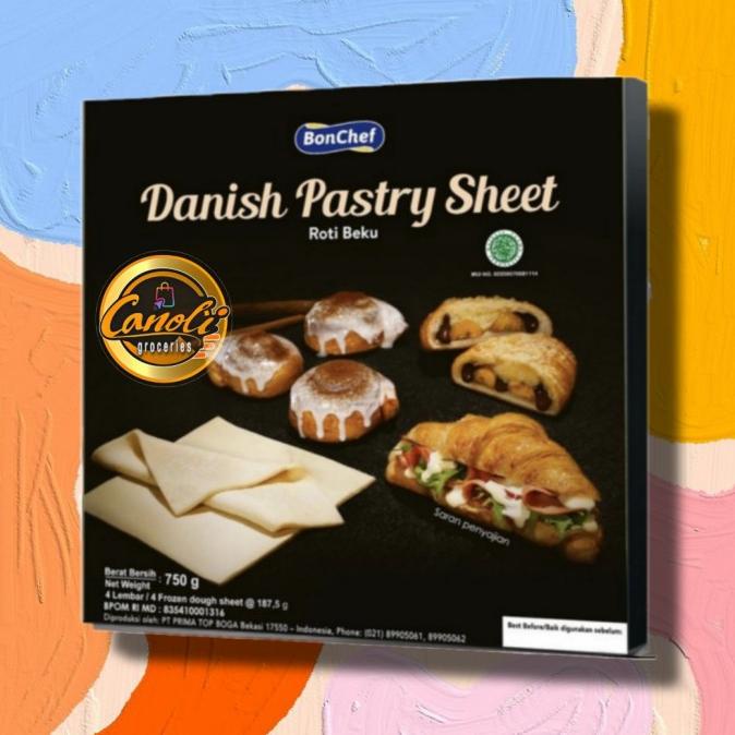 

BISA COD bonchef danish pastry sheet 750g / bon chef 750gr / 750gr