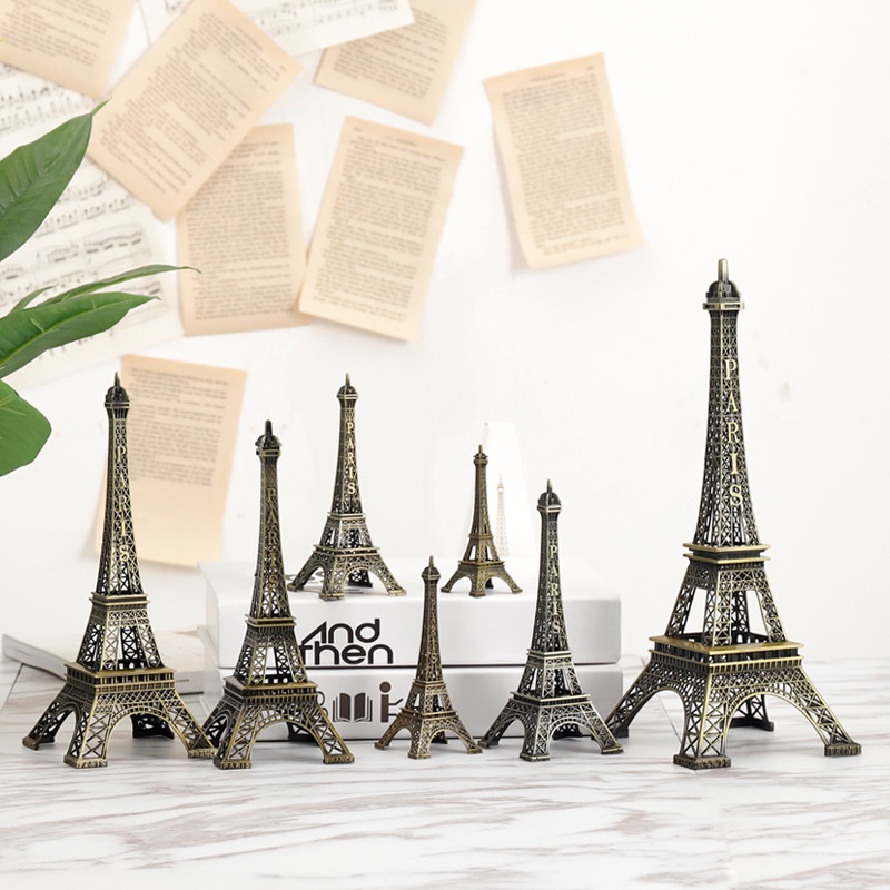 Pajangan Miniatur Menara Eiffel / Eifel Tower Paris Perancis Prancis France