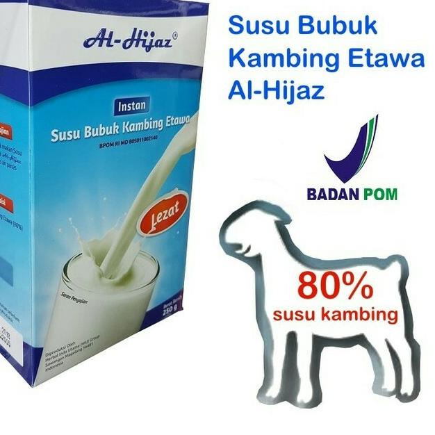 

BAYAR DITEMPAT✔️Susu Kambing Etawa Ettawa Al Hijaz Al-Hijaz Original POM BPOM|SQ2