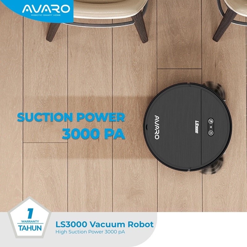 Robot Vacuum Cleaner Avaro LS3000 Robot Vacuum Cleaner Vacum Cleaner Vaccum Cleaner Vacum &amp; Mopping Anti Bump &amp; Fall