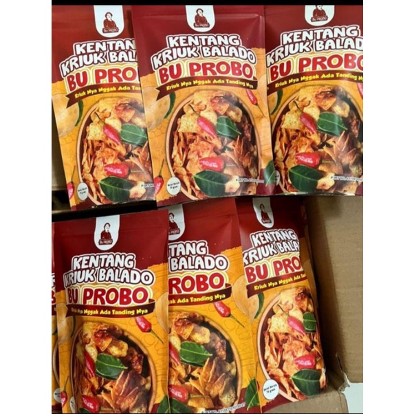 

Kentang Kriuk Balado Bu Probo
