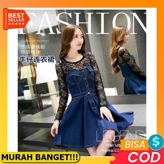 Dress Brukat Gamel Madel / Dress Natal Wanita Kekinian / Dress Brokat / Longdress Pakaian Wanita Ter