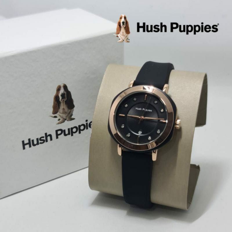 Jam Tangan Hush Puppies Rubber Favorit Kesukaan Terlaris Anti Air Keseharian Pria Wanita