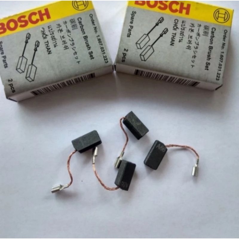 CARBON BRUSH BOSCH GWS 6-100 GWS 060 FOR MESIN GERINDA BOSCH GWS 060 GWS 5-100 GWS6-100 GWS 8-100