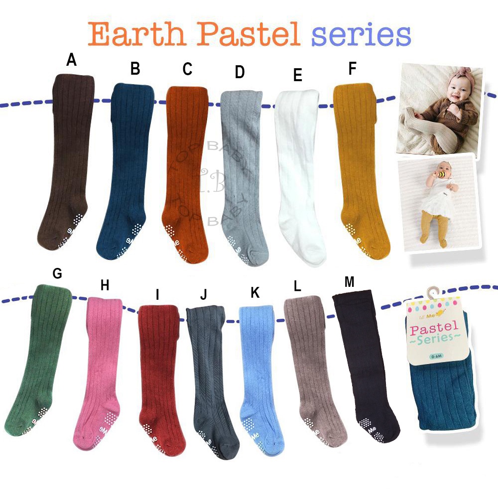 Legging Bayi Tutup Kaki Little Me Pastel Series - 4206