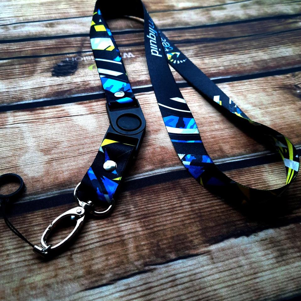 

[KODE SHS] Gantungan ID Card/Pod Lanyard printing team Real pick