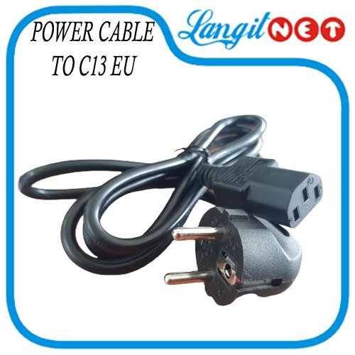POWER CABLE TO C13 EU