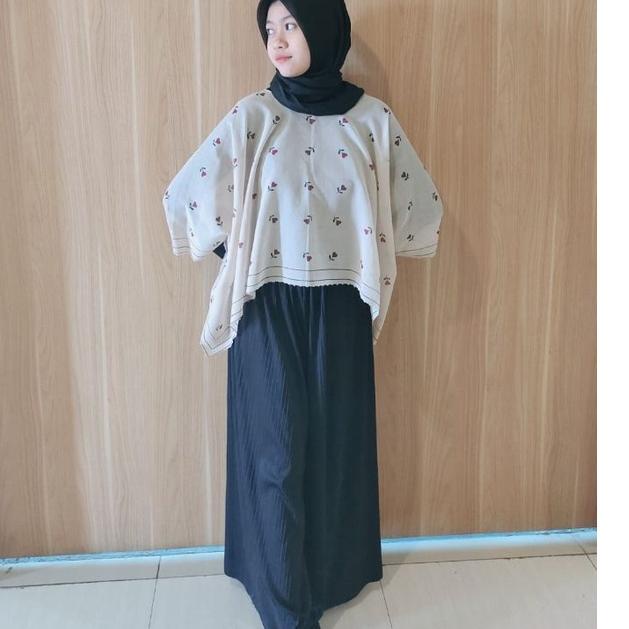 Hot Sale REAFY OUTER SCARF KIMONO BY MK.heejab/OUTER KIMONO READY SIAP KIRIM/OUTER CROP KIMONO JUMBO