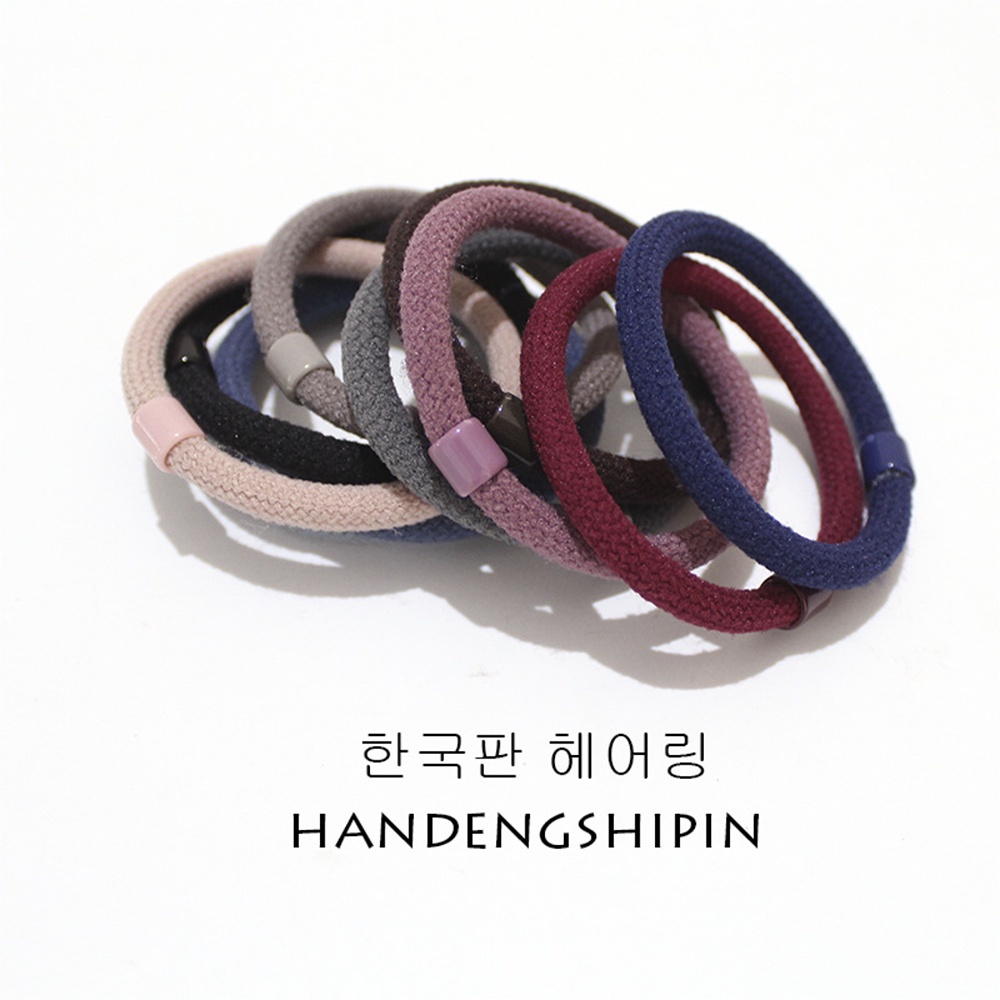 IKAT KARET RAMBUT BASIC HAIR ROPE / KARET RAMBUT POLOS IMPORT KUAT MURAH AWET (KIM)