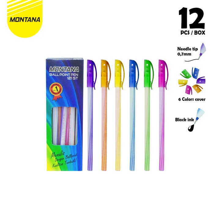 

Pulpen Montana 121 ST BLACK INK Murah