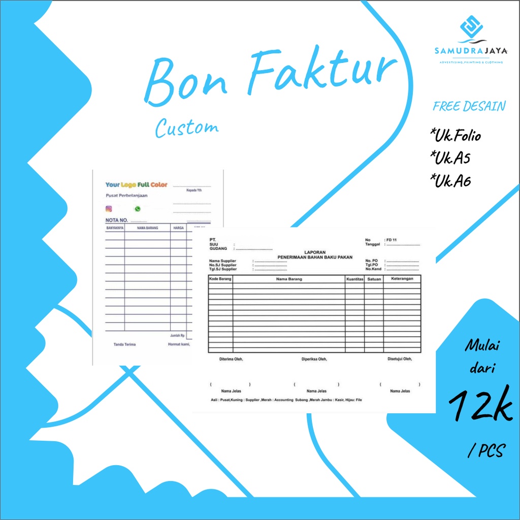 

BON FAKTUR CUSTOM