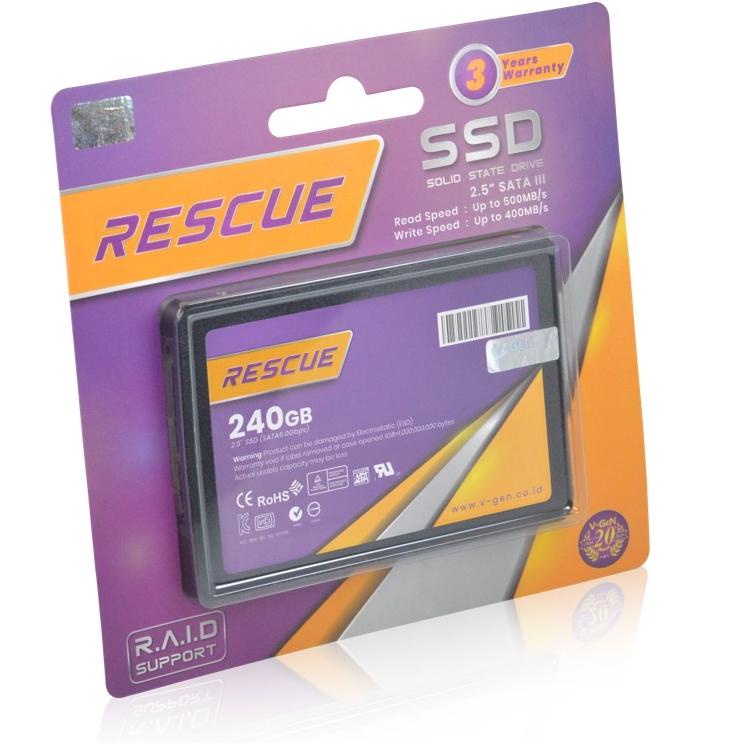 Sekarang Viral SSD 256GB V-GeN Platinum 2,5&quot; 240GB SATA6Gbps Solid State Drive Vgen RESCUE 240GB ORIGINAL