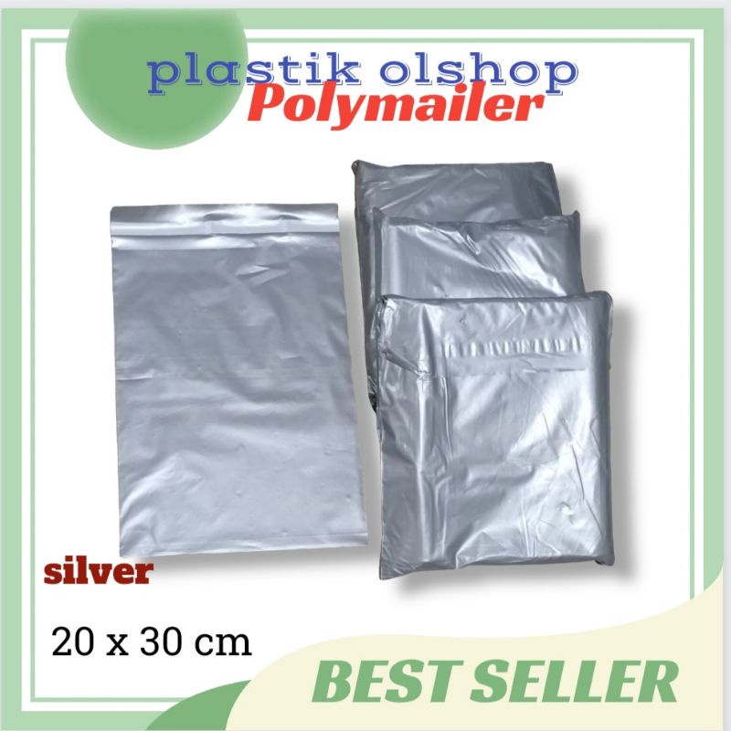 Plastik Packing Olshop Polymailer ukuran 20×30cm