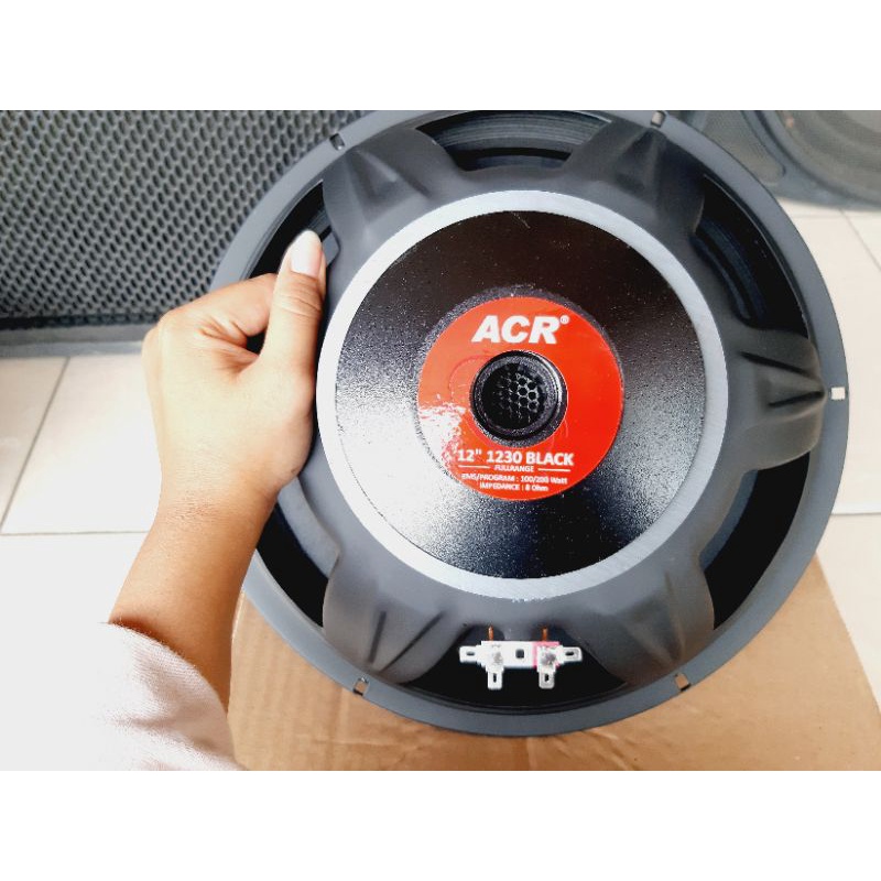 Speaker 12&quot; 12 inch ACR Black 1230 Classic Full Range