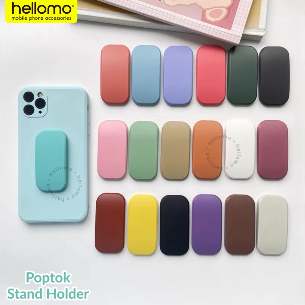 Poptok Phone Grip Phone Stand Pop Tok Korean PopTok Universal Penyangga Hp Stand Phone Holder