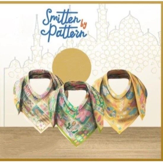 Scarf Smitten By Pattern Scarf Exclusive #2 Formula Brick Turkish Voile