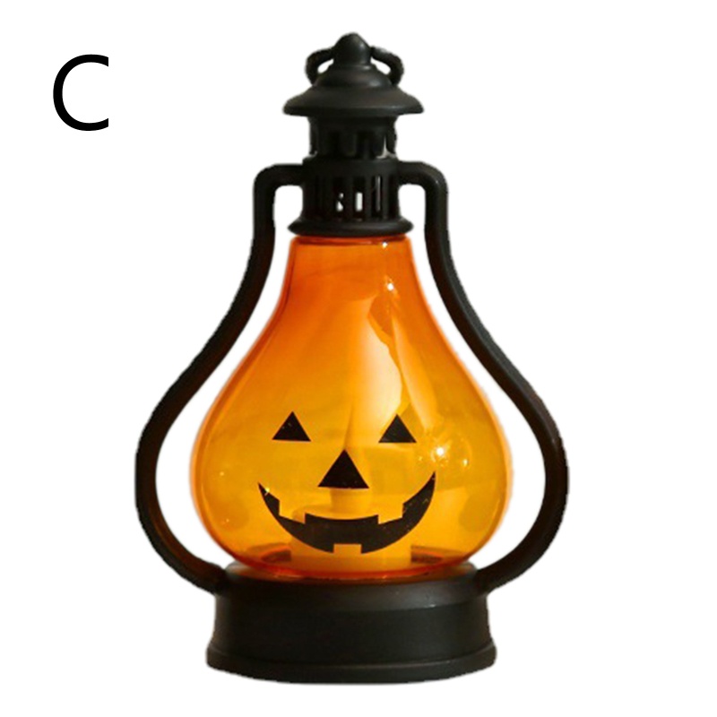 zzz Halloween Led  Light Kids Toys Vintage Castle Pumpkin Ghost Portable LED