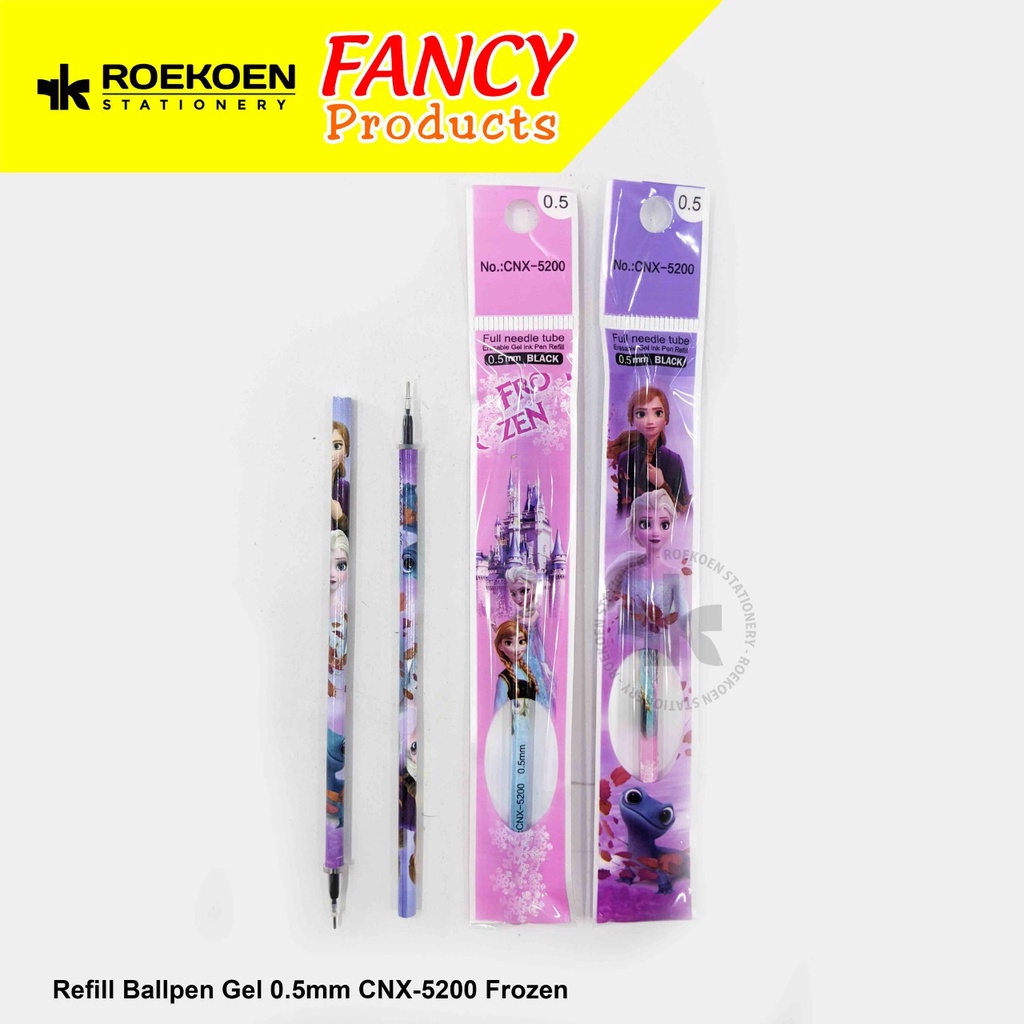 

Refill Ballpen Gel 0.5mm CNX-5200 Frozen