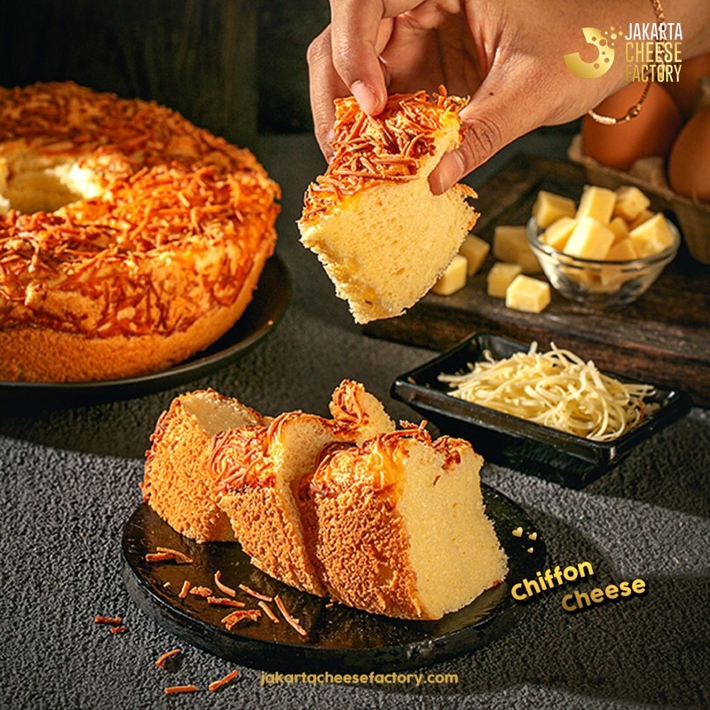 Chiffon Cheese Jakarta cheese factory
