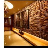 Panel Dinding Kayu Jati / wall panel 3D Tipe &quot;Z&quot; / Panel Kayu Jati Mozaik