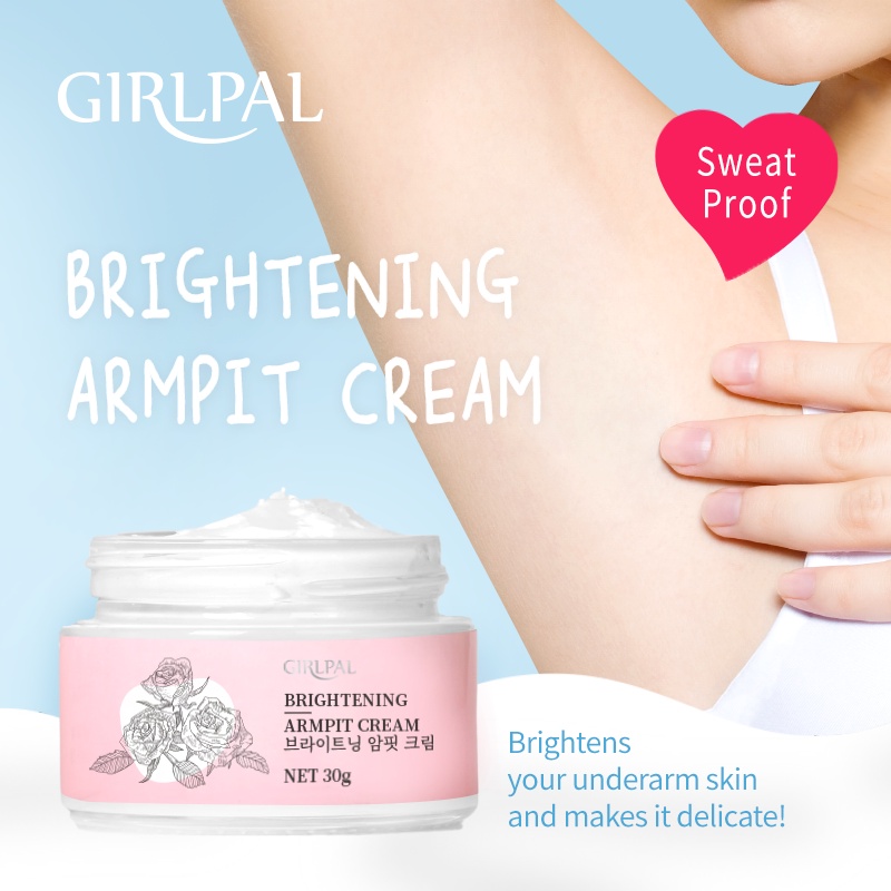 (READY &amp; ORI) GIRLPAL Brightening Underarm Armpit Cream 30gr BPOM