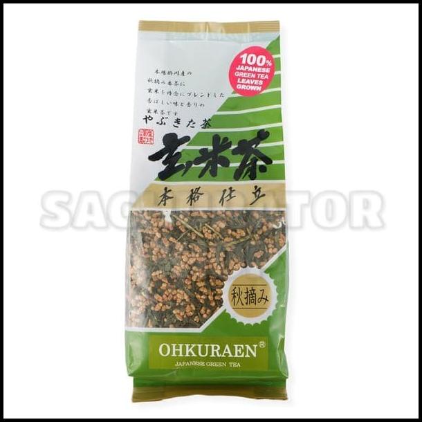 

Teh Jepang Okuren Okuraen Ohkuren Ohkuraen Japanese Genmaicha Genmaica