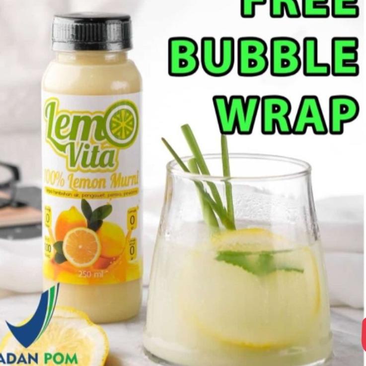 

(mldz -50) Fresh Sari Lemon Lemovita jus diet detoks 250ml sudah BPOM [pr -908]