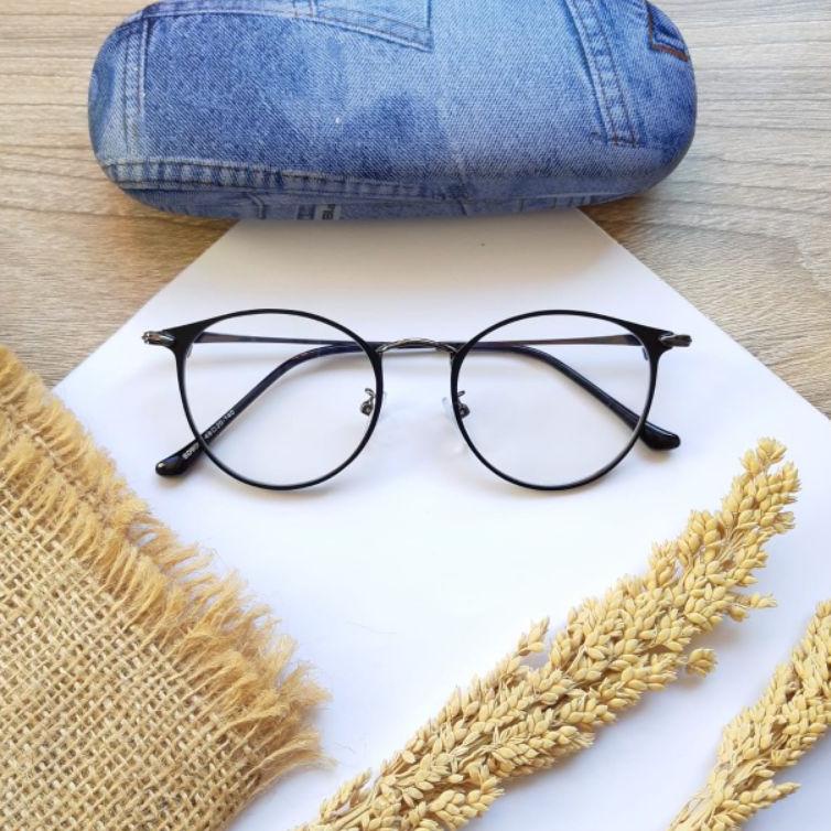 Booming kacamata PHOTOCROMIC minus antiradiasi (paket frame+lensa) 9006 kacamata