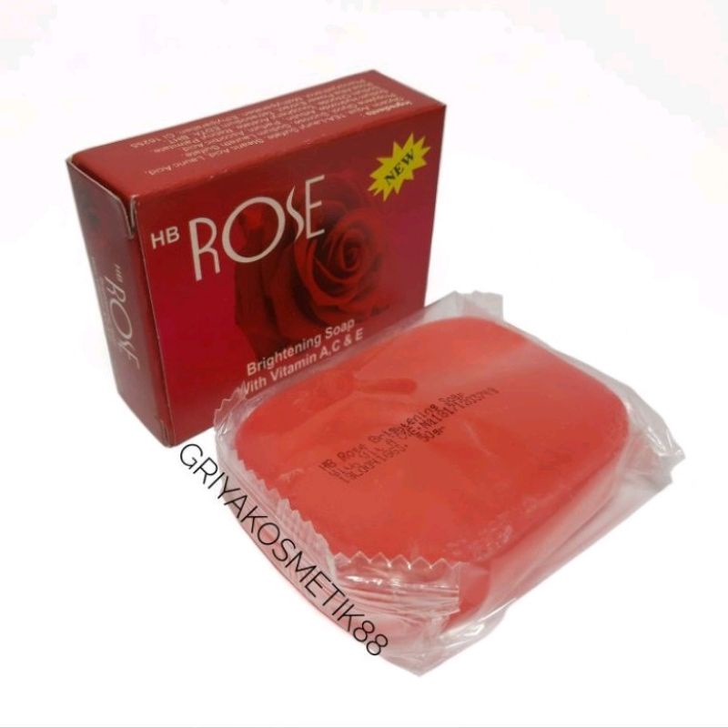 SABUN HB ROSE BRIGHTENING ORIGINAL BPOM